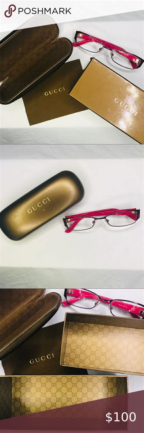 gucci 2910|Gucci GG2910 0MI0 Eyeglasses in Burgundy Red.